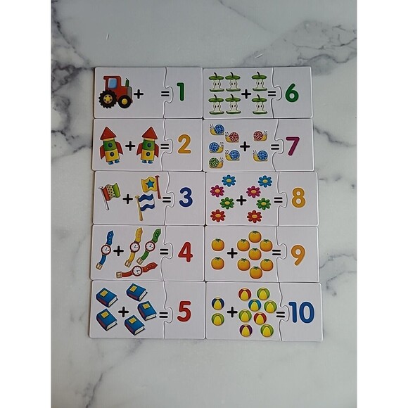 Match It Mathematics Puzzle Set by The Learning Journey 30 Self Correcting Sets - Picture 6 of 10